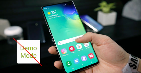 Cách tắt chế độ Retail mode trên Samsung và các dòng điện thoại khác